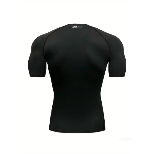 Diamond Compression T-Shirt Black